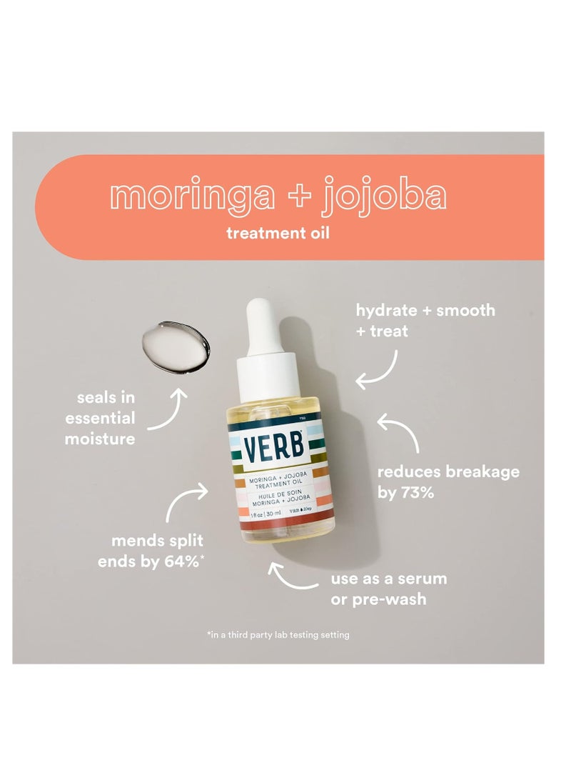 verb - VERB Moringa + Jojoba Treatment Oil, 1 fl oz - Image 1