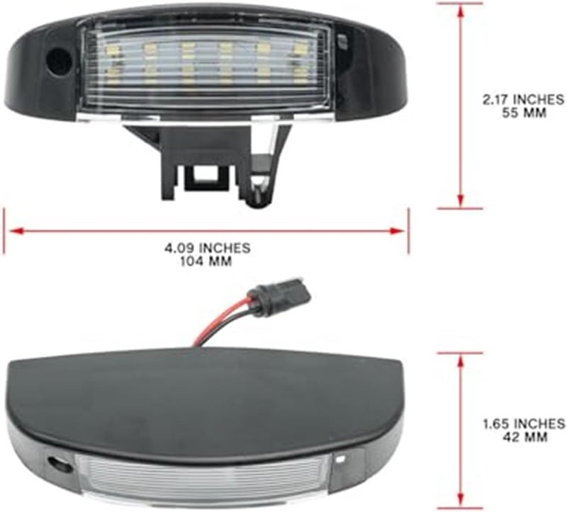 Wivplex License Plate Lights for Peugeot - Image 3