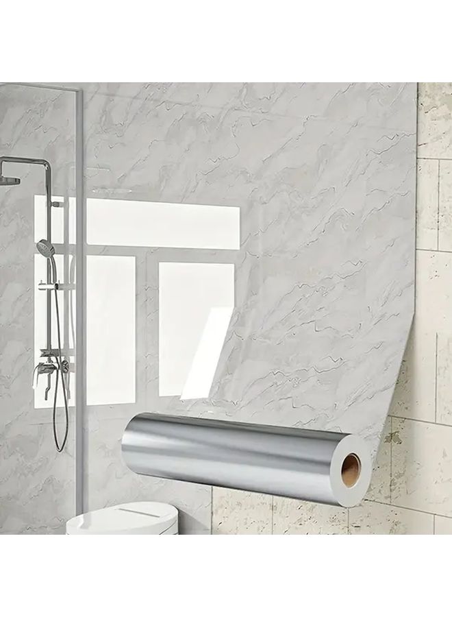 Waterproof Self Adhesive Peel Stick Wallpaper Qingshan Stone Rock Color - Image 4