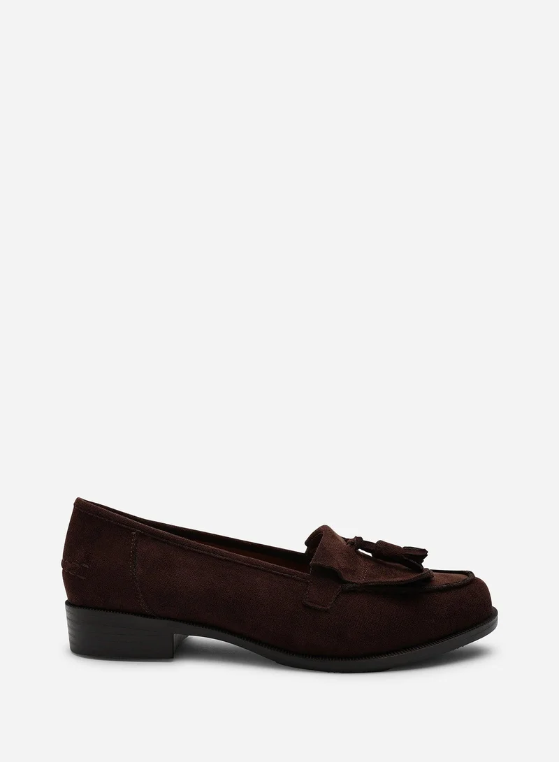 ويرز ذات فروم Avani Flatform Slip On Loafers Shoes With Tassel