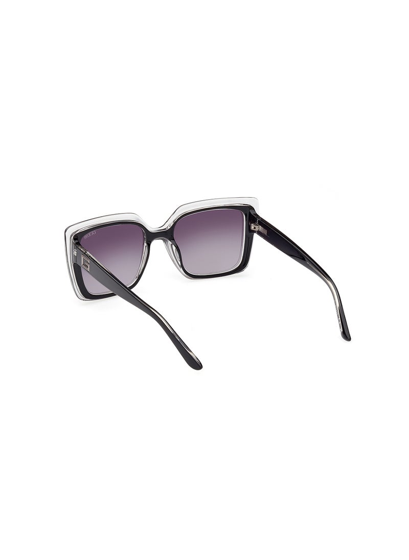 GUESS - Women's UV Protection Square Sunglasses - GU790805B52 - Lens Size: 52 Mm - Image 1