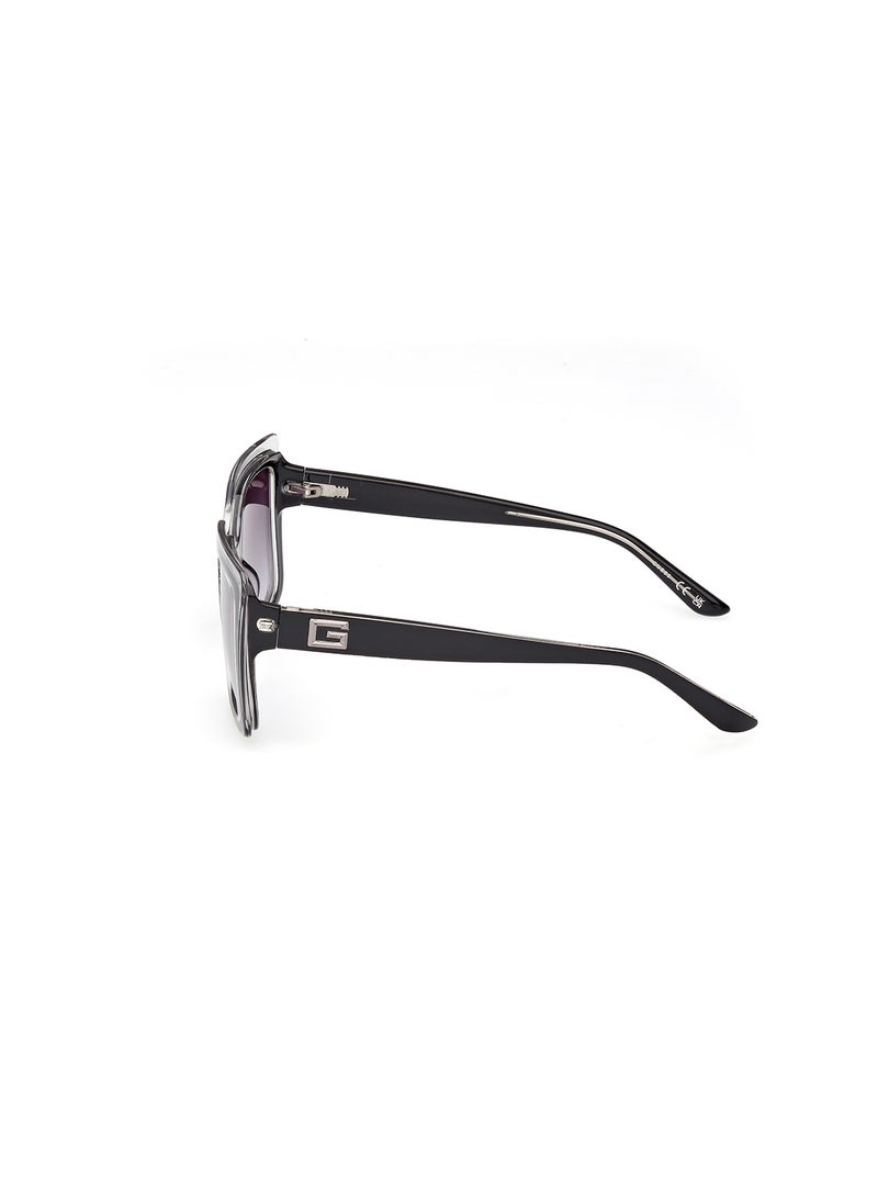 GUESS - Women's UV Protection Square Sunglasses - GU790805B52 - Lens Size: 52 Mm - Image 1