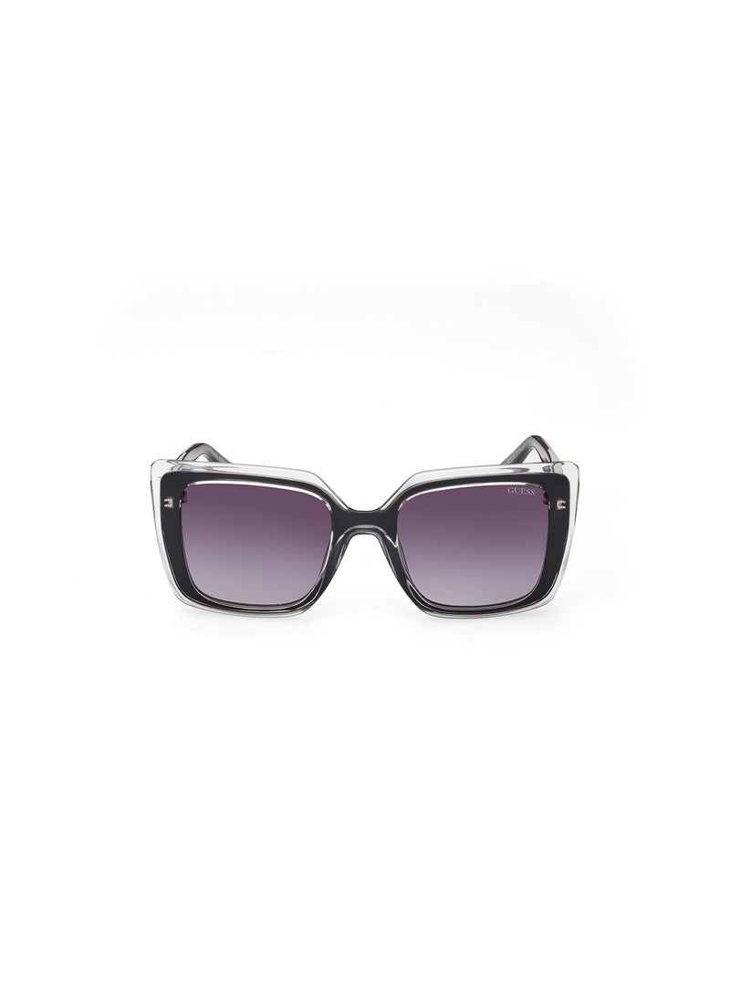 GUESS - Women's UV Protection Square Sunglasses - GU790805B52 - Lens Size: 52 Mm - Image 1