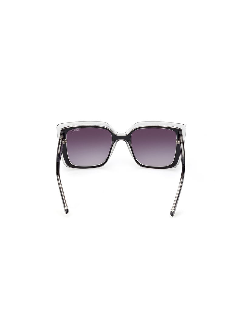 GUESS - Women's UV Protection Square Sunglasses - GU790805B52 - Lens Size: 52 Mm - Image 1