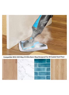 Y&D 3Pcs Microfibre Cloths Universal Cleaning Pads Replacement Pad Steam Mop for H2O H20 X5 and Vax S2 Mops  - Image 3