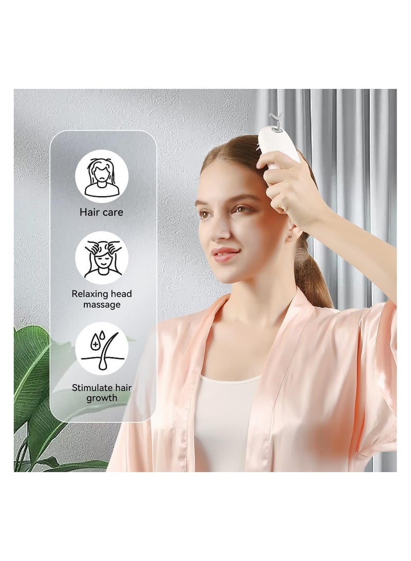 SYOSI Hair Oil Applicator and Scalp Massager Shampoo Brush 2 in 1, Hair Oil Serum Liquid Guiding Comb, Hair Growth and Dandruff Removal, Scalp Oil Applicator, Hair Shampoo Brush Silicone Scrubber - Image 4