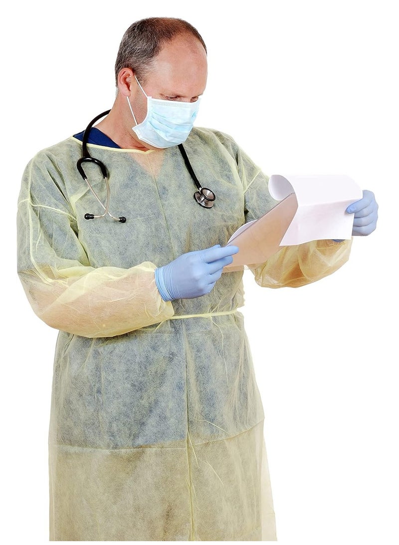 ماكس كير جاون ثوب عزل عبوة من 10 قطع اصفر متوسط - Image 5