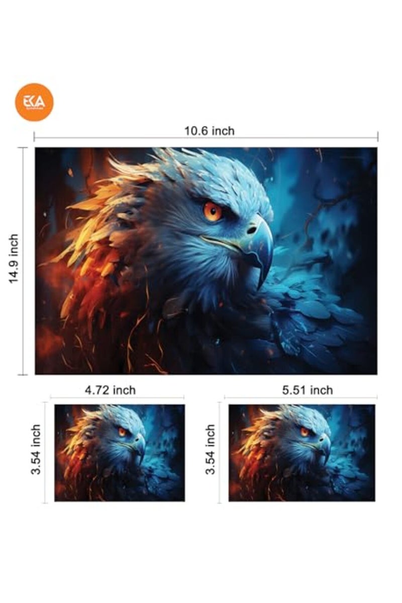 Eagle Art Bird Animal, Laptop Skin Sticker Decal - Image 2