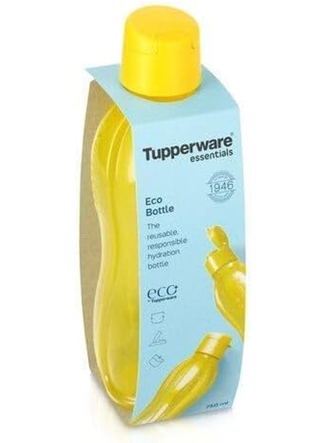 توبروير زجاجة إيكو بلاستيك سعة 750 مل لون أصفر - Image 2
