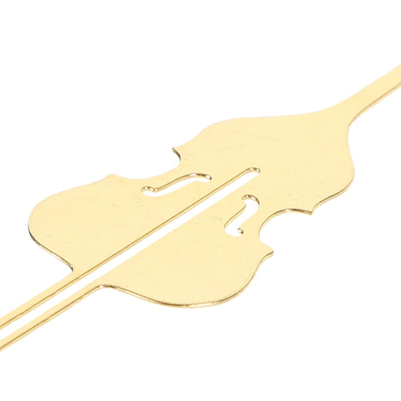 Vintage Hollow Music Metal Violin Bookmark For Writers And Readers - Image 4
