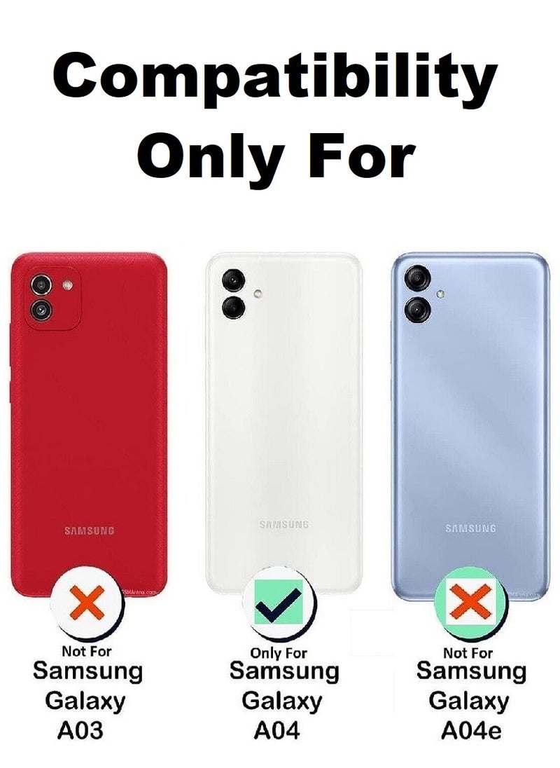 we3 2 Pieces Tempered Glass Screen Protector Anti-Spy Privacy Designed For Samsung Galaxy A04 Full Screen Coverage And Bubble Free - Image 3