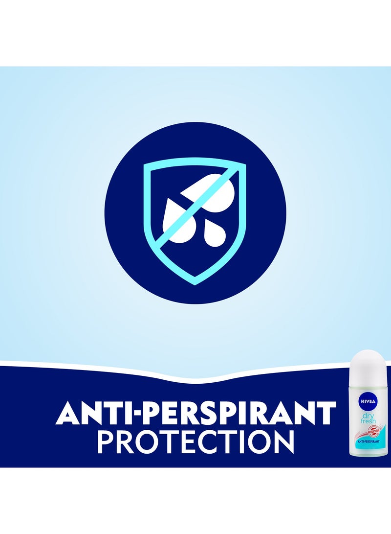 Nivea Antiperspirant Roll-On Pack of 2  - Image 3