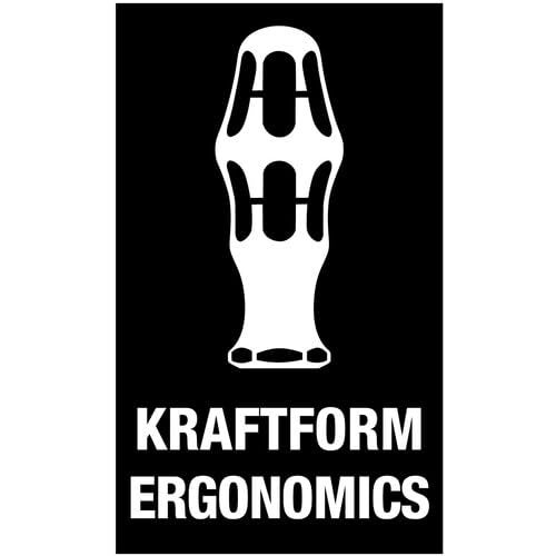 Wera 05051482001 Kraftform 817 R Hexagon Bitholding Screwdriver, Rapidator Quick-Release Chuck, 1/4" Head, 133mm Blade Length - Image 4