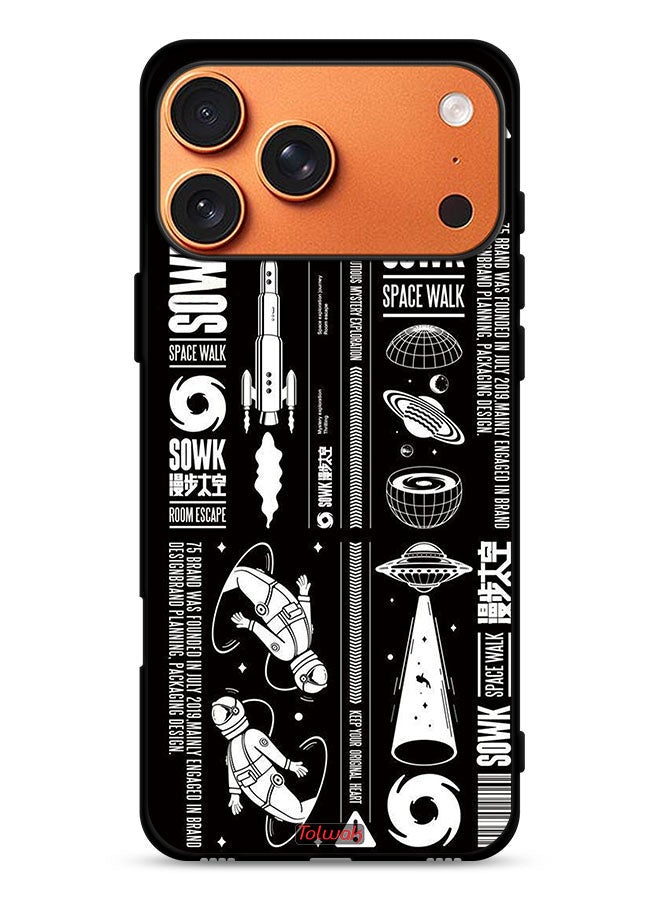 Tolwak Apple iPhone 17 Pro Max Protective Case Cover Sowk Space Walk Sticker - Image 1
