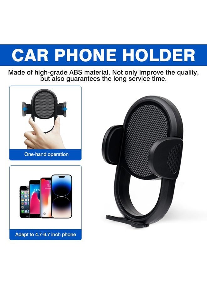 Autorder Car Phone Holder for 2024-2025 2026 Toyota Tacoma Accessories 8-Inch Cell Phone Mount with Dash Organizer Hands-Free 360 Degree Rotation(Not fit 14" Screen) - Image 4