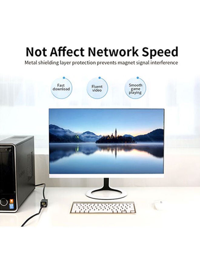 NIBEMINENT CAT6 Inline Network Cable Coupler Connector Blue - Image 5