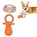 SPOT Puppy Pacifier Latex Dog Toy Soft BinkyShaped Chew for Teething Puppies Small Dogs 45 Inch for Light Chewers Only Squeaky Natural Latex Assorted Colors - Image 3