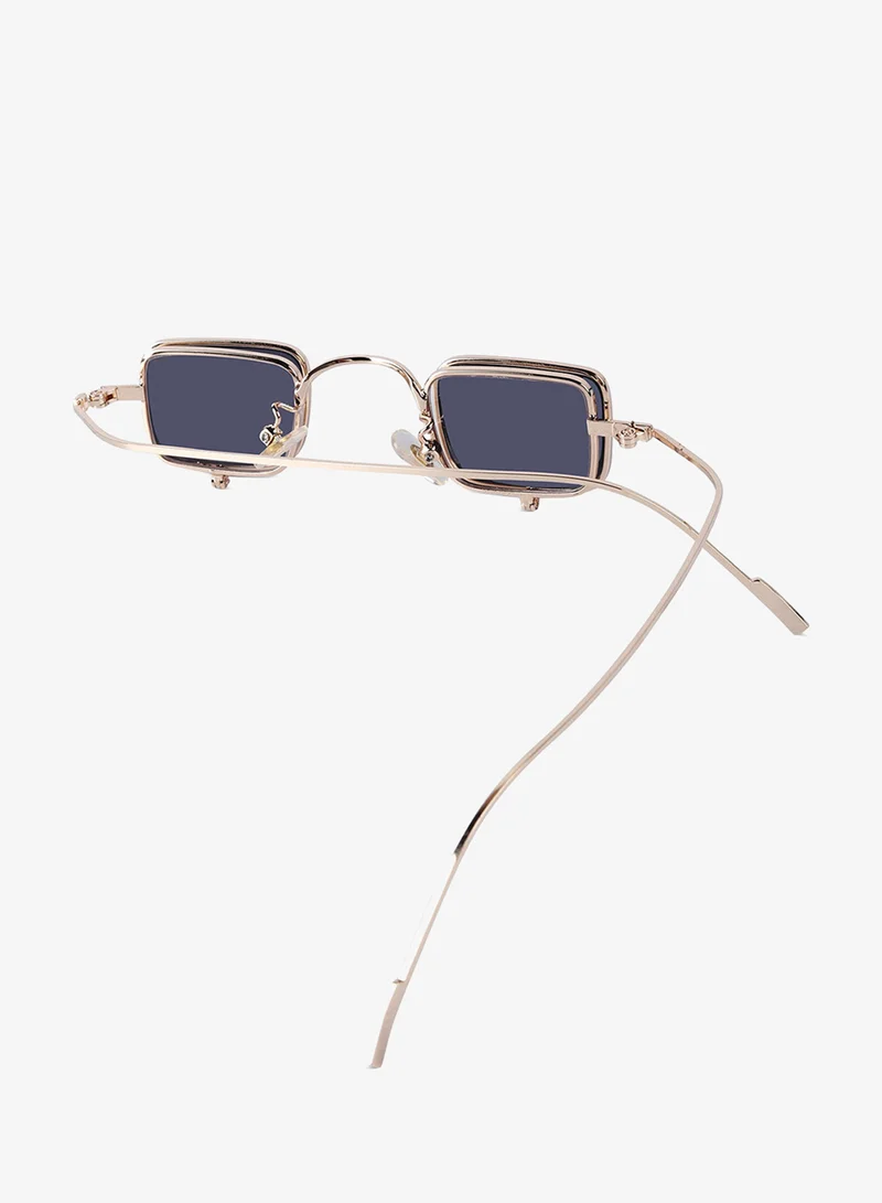 Woggles  100% UV Protected Black Rectangle Sunglasses  | Best Price UAE