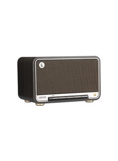 EDIFIER Edifier D32  Tabletop Wireless Speaker ,BT5.3 ,Air play,USB-C,AUX,Black Walnut  - Image 2