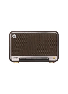 EDIFIER Edifier D32  Tabletop Wireless Speaker ,BT5.3 ,Air play,USB-C,AUX,Black Walnut  - Image 3