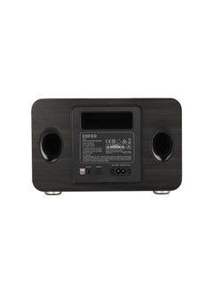 EDIFIER Edifier D32  Tabletop Wireless Speaker ,BT5.3 ,Air play,USB-C,AUX,Black Walnut  - Image 5