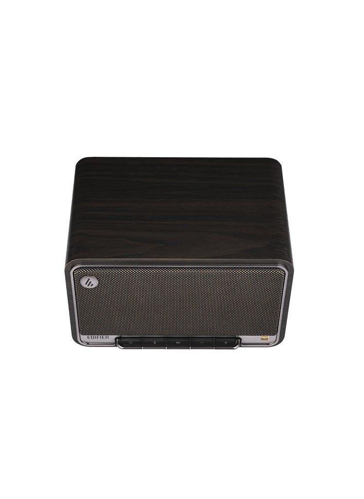 EDIFIER - Edifier D32  Tabletop Wireless Speaker ,BT5.3 ,Air play,USB-C,AUX,Black Walnut - Image 1