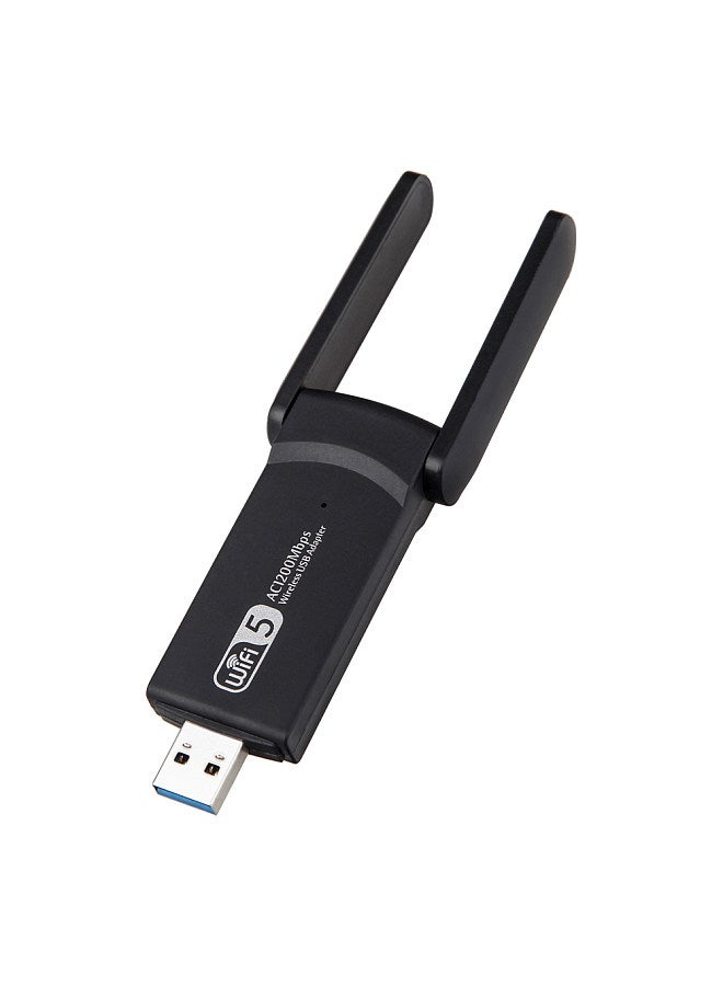 Wireless USB WiFi Adapter 1300Mbps Lan USB Ethernet 2.4G 5G Dual Band WiFi Network Card WiFi Dongle  - Image 1