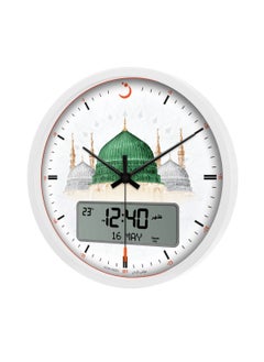 Al Fajr Azaan Analog-Digital Prayer Clock Medinah Design CR-23  - Image 2