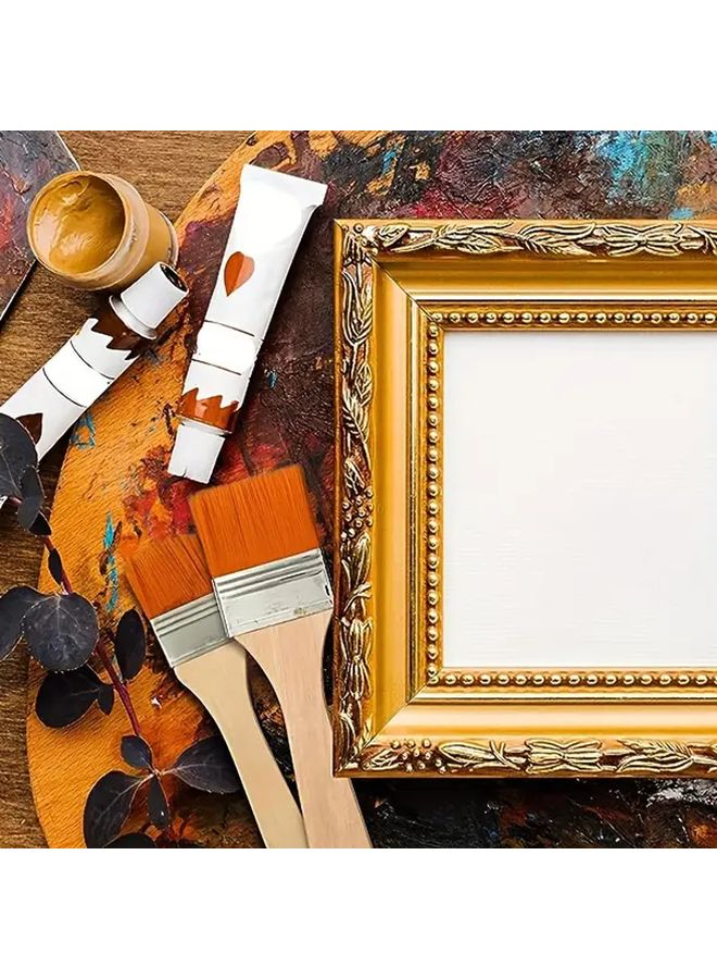 3PCS Nylon Paintbrush Set For Acrylic Oil Watercolor Wooden Handle Ideal For Artists Students - Image 4