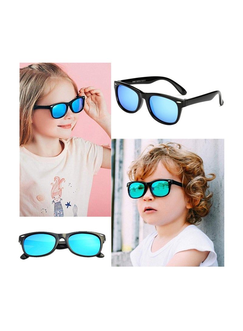 Rubber Flexible Kids Polarized Sunglasses for Baby and Children Age 3-8 - Image 5