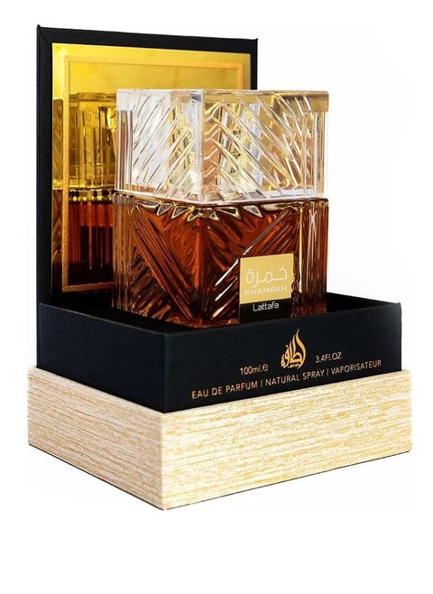 Khamra perfume by Lattafa Eau de Parfum for unisex - 100 ml