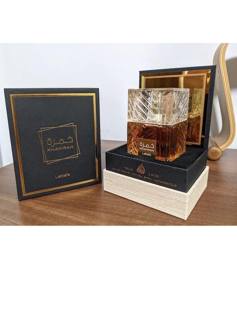 Khamra perfume by Lattafa Eau de Parfum for unisex - 100 ml