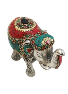 Antique Museum Graceful Handcrafted Elephant Figurine Symbol of Strength & Wisdom  - Image 2