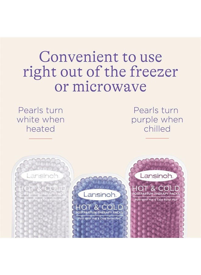 Lansinoh - Hot and Cold Pads for Postpartum Essentials, 2 Count Postpartum Pads - Image 1