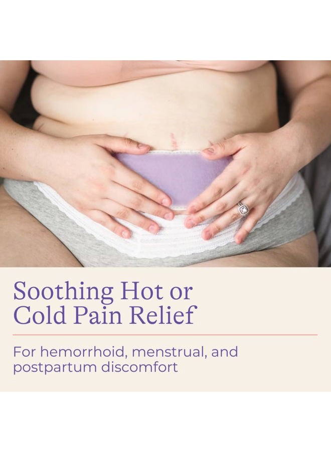 Lansinoh Hot and Cold Postpartum Pads – Reusable Perineal Ice Packs for Postpartum Recovery, Labor & Delivery Essentials, 2 Count - Image 4