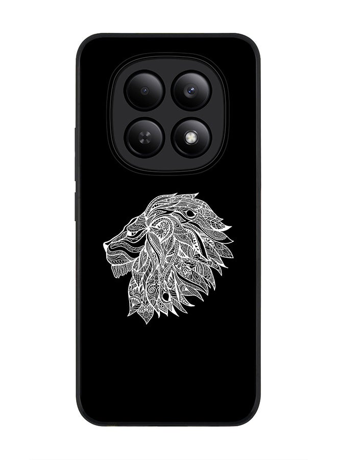 For Xiaomi Redmi Note 15 4G Case,Slim fit Camera Protection, Shockproof Thin Phone cover  - Lion Abstract