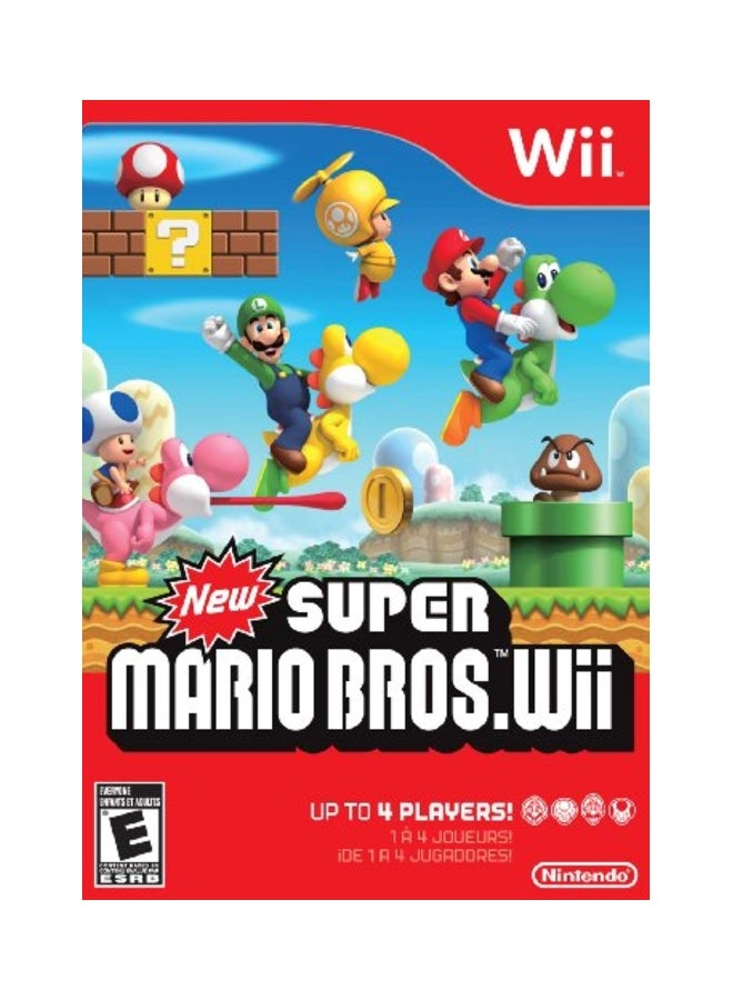 Nintendo New Super Mario Bros (Intl Version) - Arcade & Platform - nintendo_wii - Image 1