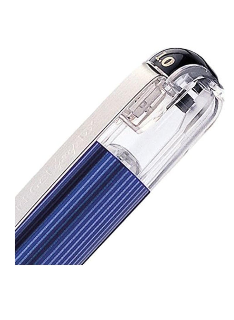 Pentel قلم حبر جل Hybrid Grip DX أسود، عبوة من 12 قطعة - Image 5