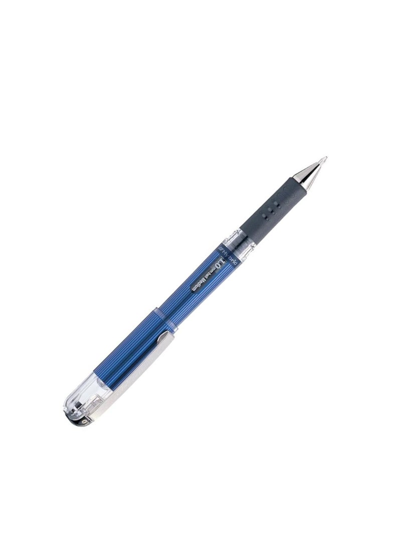 Pentel قلم حبر جل Hybrid Grip DX أسود، عبوة من 12 قطعة - Image 3