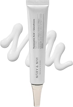 MARY & MAY MaryMay Tranexamic Acid Glutathione Eye Cream Powerful Antioxidant Reduces Dark Circles in the Eye Improve Uneven Skin Tone with Vitamin C Suitable for Morning and Night Use 101 oz - Image 1
