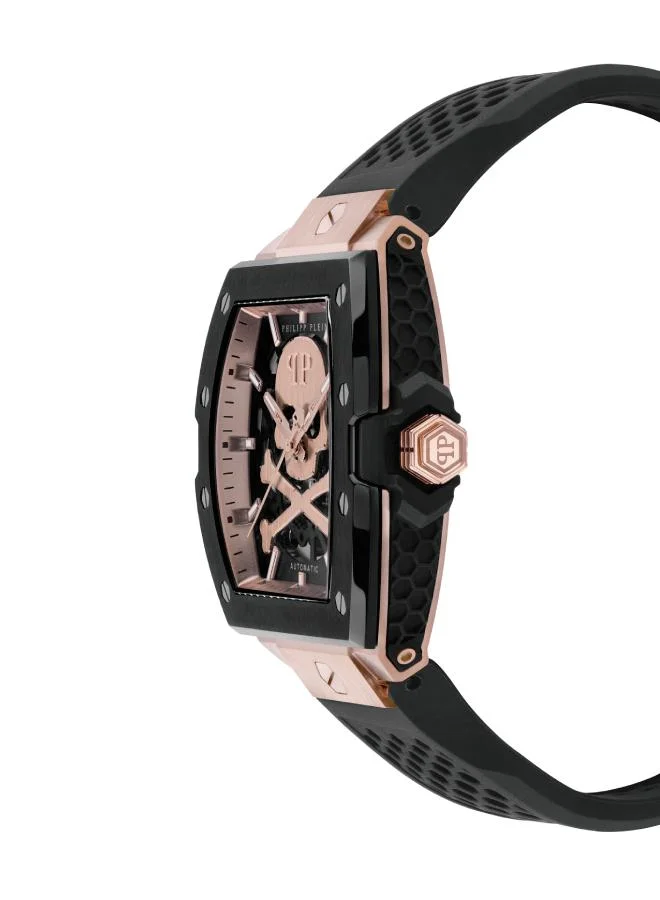 Philipp Plein The $Keleton 2.0 44mm Automatic Men's Watch with Silicone Strap