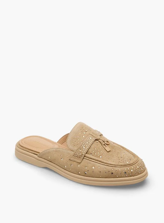 لو كونفورت Women Embellished Comfort Mules