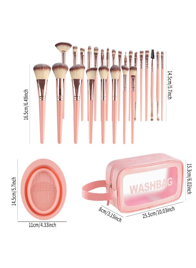 Generic Complete Makeup Brush Set with Washbag and Accessories for Professional and Everyday Use  - Image 3