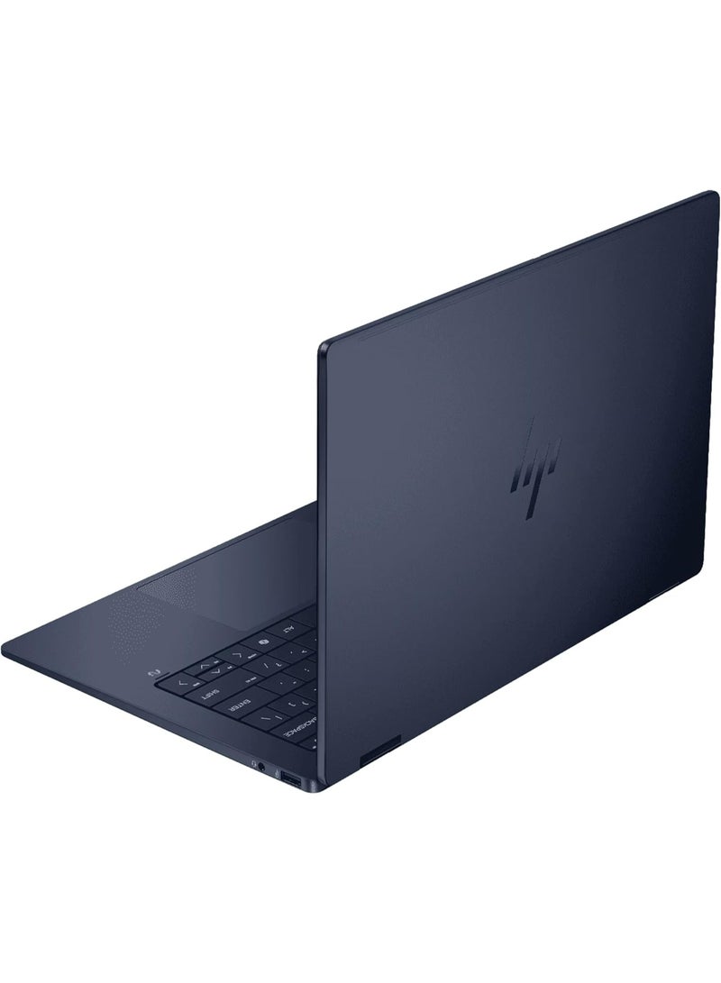 HP (نسخة مطورة) لابتوب أومني بوك إكس فليب 2 في 1 كوبايلوت+، إنتل ألترا 7-256V، 16 جيجابايت LPDDR5x RAM، 2 تيرابايت PCIe SSD، شاشة تعمل باللمس 14 بوصة 2K (1920x1200)، إنتل آرك 140V، لوحة مفاتيح مضاءة، ويندوز 11 برو أزرق جوي - Image 5