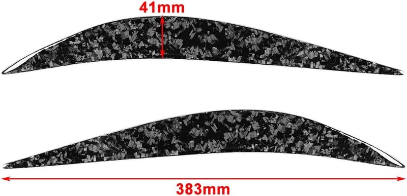 Vuzmode Car Headlight Eyebrow Eyelid Trim Cover - Image 2