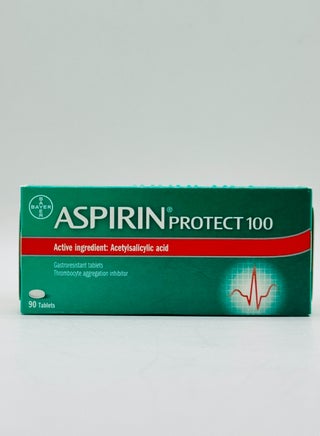 Aspirin Protect 100mg Tablets 90’s (Supports Heart Health & Blood Circulation)