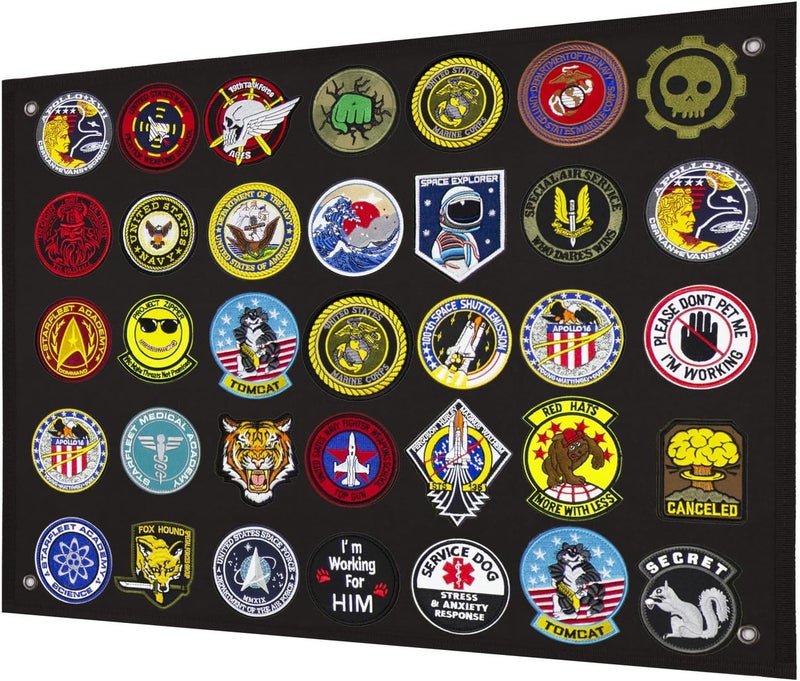 GOTAC Tactical Patch Display Holder Panel Board for Military Army Morale Hook and Loop Emblems, 18 Inches x 24 Inches, No Patches Included - Image 3