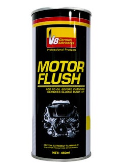 V8 German Lubricants Motor Flush (450ML) – Premium Engine Oil Flush for Clean & Efficient Performance