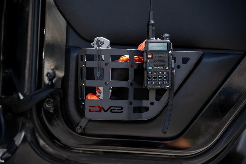 DV8 Offroad Rear Door Pocket Molle Panels for 2011-2018 Jeep Wrangler JK - Pair - Image 2
