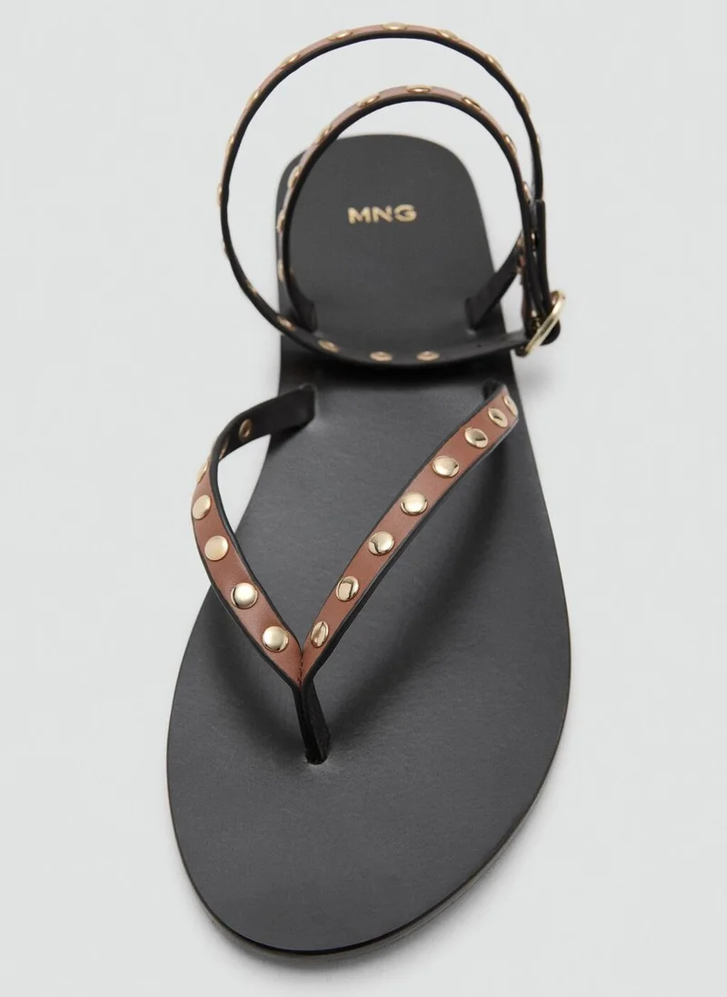 MANGO  Studded sandals for Women | Best Price UAE